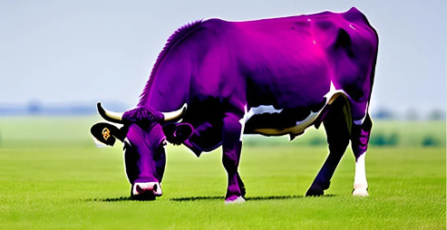 eating purple cow