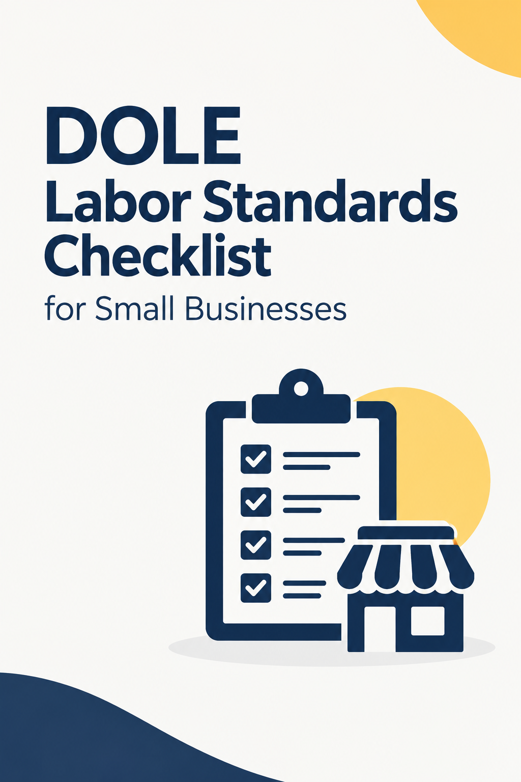 DOLE Labor Standards Checklist for Small Businesses